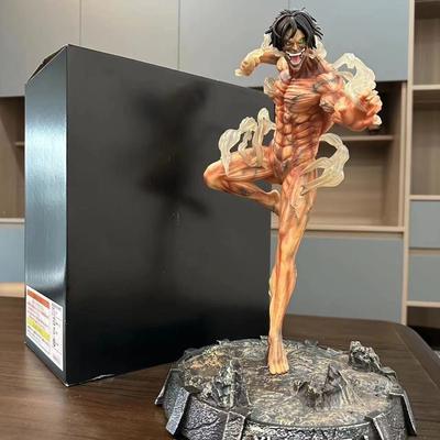 Аниме Shingeki No Kyojin фигурки Eren Jaeger фигурки героев Атака на Титанов ПВХ Коллекция Модель игрушки украшения подарки