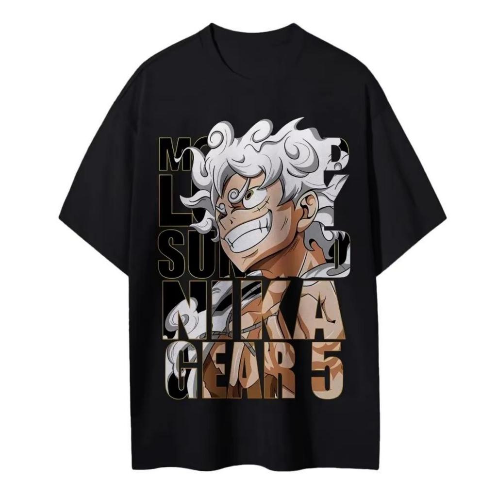 2026 Новые футболки One Piece для мужчин и женщин Простые аниме-футболки с Манки Д. Луффи Новые с коротким рукавом
