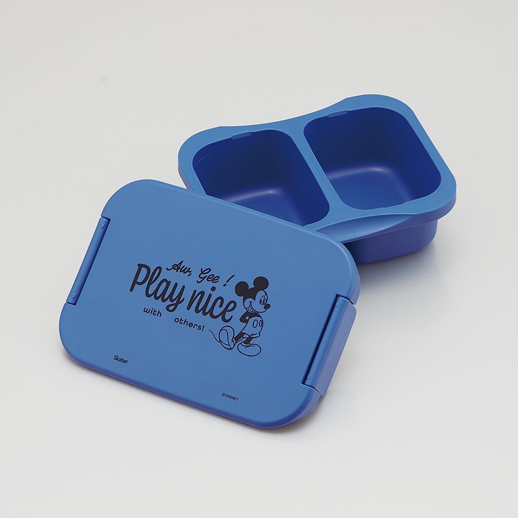 Skater Bento Separate Tight Lunch 1 Dishwasher Microwave Made In Mickey Box, Antibacterial, Type, Box, Tier, 500ml, Safe, Safe, Japan, Disney, Mouse,