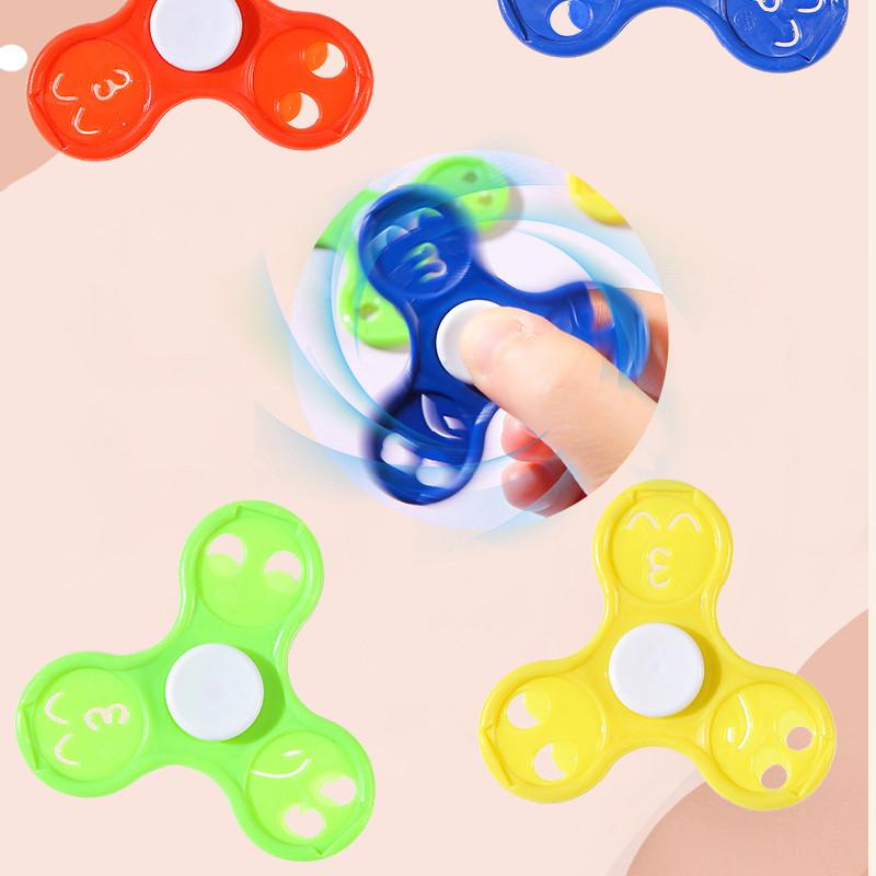 Creative Expression Bearingless Plastic Fingertip Gyroscope Children Toy