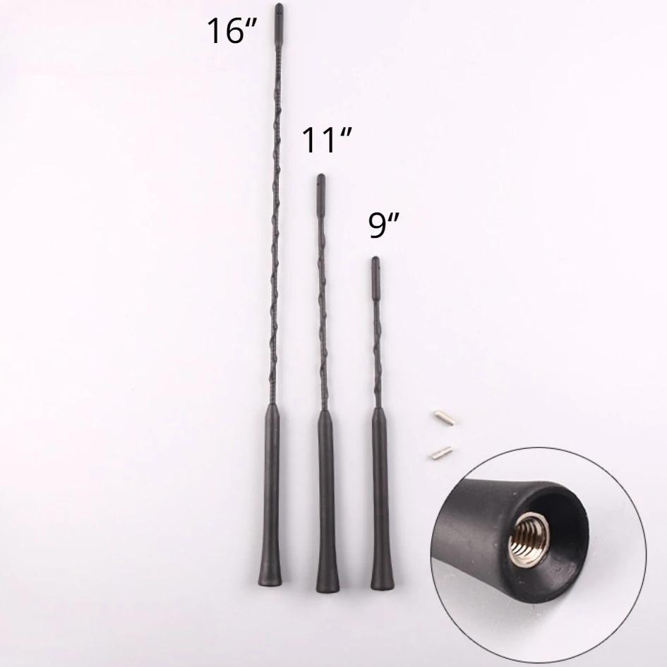 9/11/16 дюймов универсальная автомобильная крыша мачта штыревая стерео радио FM/AM сигнал антенна усиленная штыревая антенна для VW