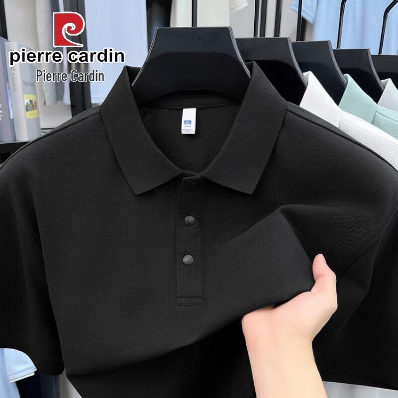 Pierre Cardin Мужская футболка-поло с коротким рукавом из 100% хлопка