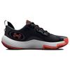 Under Armour Spawn 5 Black Red Unisex Sneakers Gravel 3026285-001