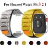 Tactical Alpine Sports Strap For Huawei Watch Fit 3 Wristband Watchband Belt Bracelet for Huawei Watch Fit2 Fit1 Nylon Sport Replacement Accessories