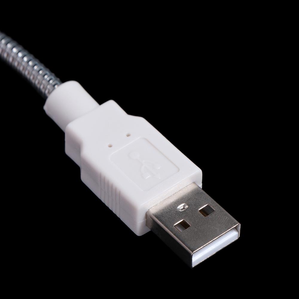 Дисплей времени и температуры Часы Охлаждающий вентилятор Регулируемый светодиодный вентилятор для часов Мини-ПК Ноутбук