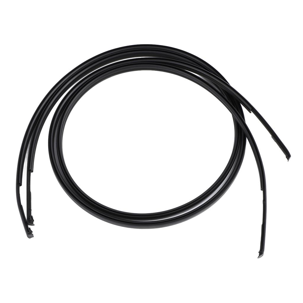 1 Pair Roof Drip Weatherstrip 75552‑52190 Rubber Leakage Proof Sturdy Roof Weatherstrip Seal Trim for Prius C 2012 To