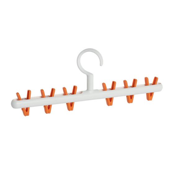 Hat Hanger 6 Clips Space-saving PP Strong Hold Baseball Cap Organizer for Closet