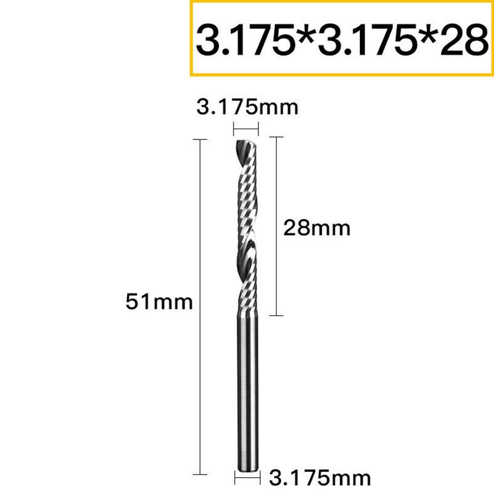 Замена гравировки концевой фрезы с ЧПУ диаметром ручки 3,175 мм