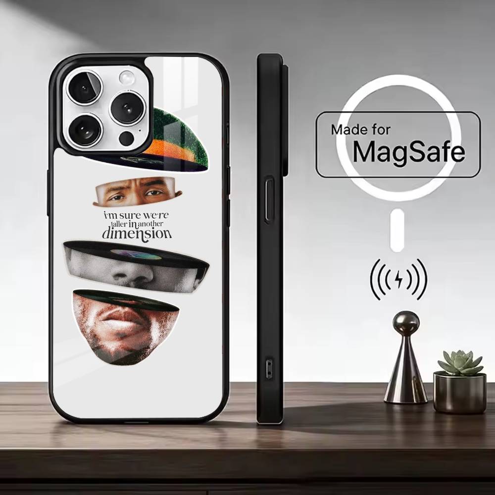 F-Frank Singer O-Ocean Phone Case For iPhone17,16,15,14,13,12,11 Plus,Pro Magnetic with Magsafe Wireless Charging