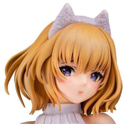 Daiki Industry BLACK WHITE Девушка-кошка Иллюстрация от Mataro Масштабная ПВХ Полностью готовая фигурка и Широнеко-чан 1/6 Предварительно раскрашенная