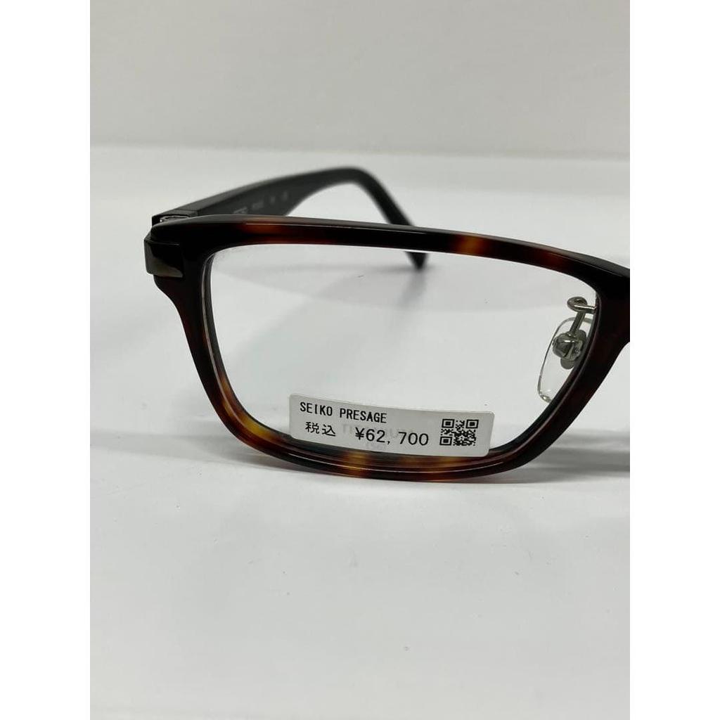 Used SEIKO PRESAGE Eyeglasses Tortoiseshell Pattern