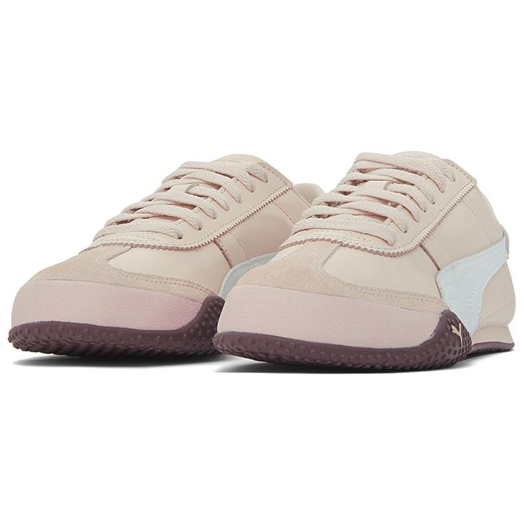 Puma Bella UT Leather Sakura Pink Women Sneakers White 402186-04