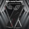 For Asus ROG Phone 9 Pro 5G/Phone 9 5G Bumper Cases Metal Frame Heat Dissipation Cover with Camera Lens Protector