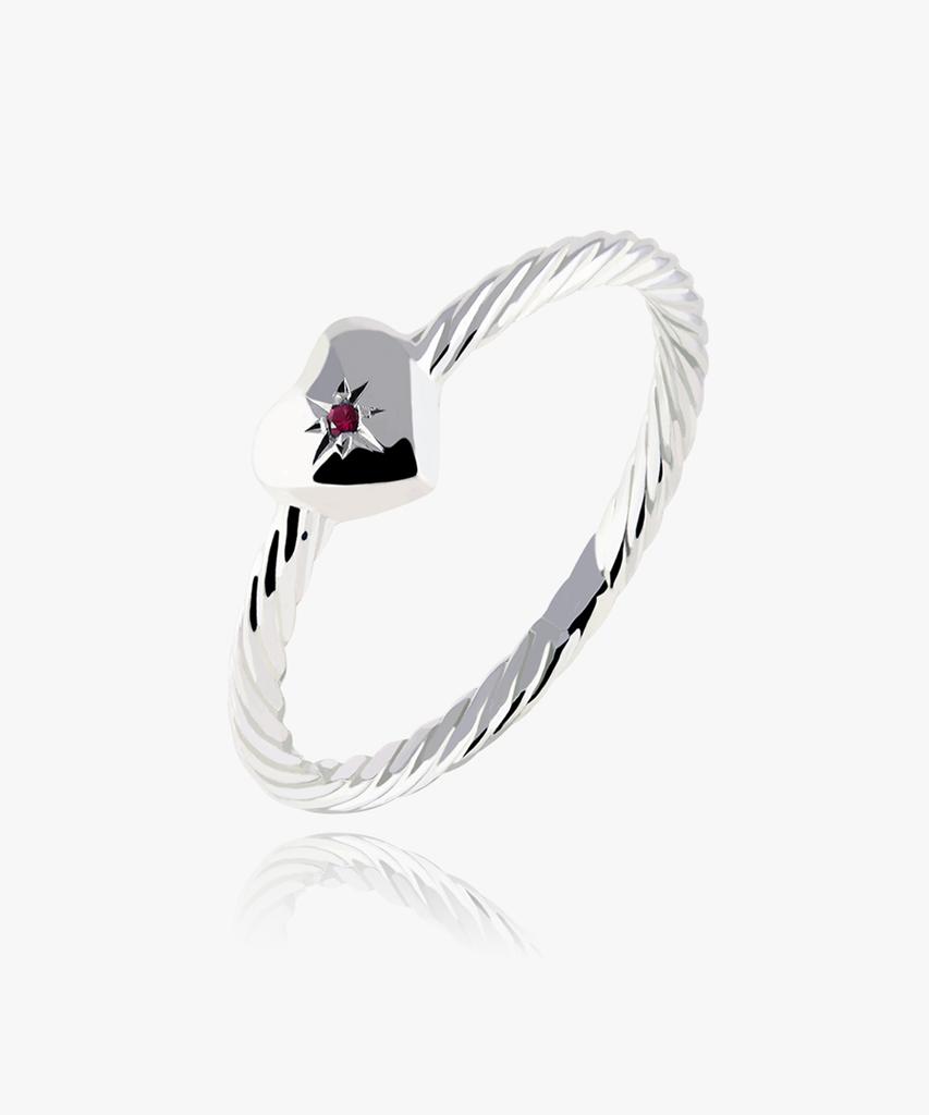 Helene Jewelry Кольцо 'Святая Звезда в Сердце Мисс' из Серебра 925 пробы (Тип А)
