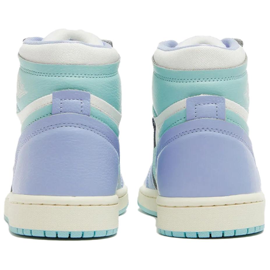 Air Jordan 1 High Method of Make Hydrogen Blue Light Dew Женские кроссовки Coconut-Milk Sail FB9891-401