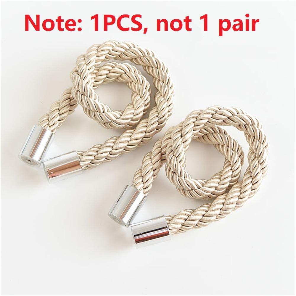1pcs Curtain Magnet Buckle Curtain Buckle Binding Rope Punch-free Installation Decor Hanging Pendant Curtain Tie Buckle