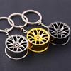 Creative Wheel Hub Rim Model Keychain Fashion Car Key Chain Cool Gift