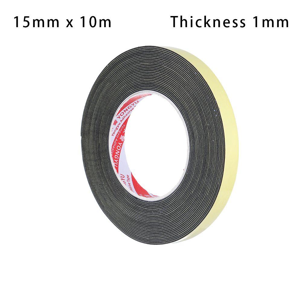 Door Waterproof Sound insulation Single Sided Adhesive Rubber Strip Tape Foam Sponge Seal Strip