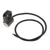 12V Motorcycle ATV 1inch Handlebar Headlight Fog Light On Off Switch Waterproof 25mm - Stainless Steel Black Body