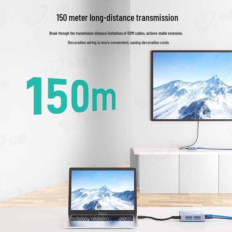 HDMI KVM-удлинитель по сетевому кабелю RJ45