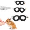 4pcs Faux-Leather Hamster Harness Set Nylon Rat Walking Harness Guinea Pig Harness Set  Hamster