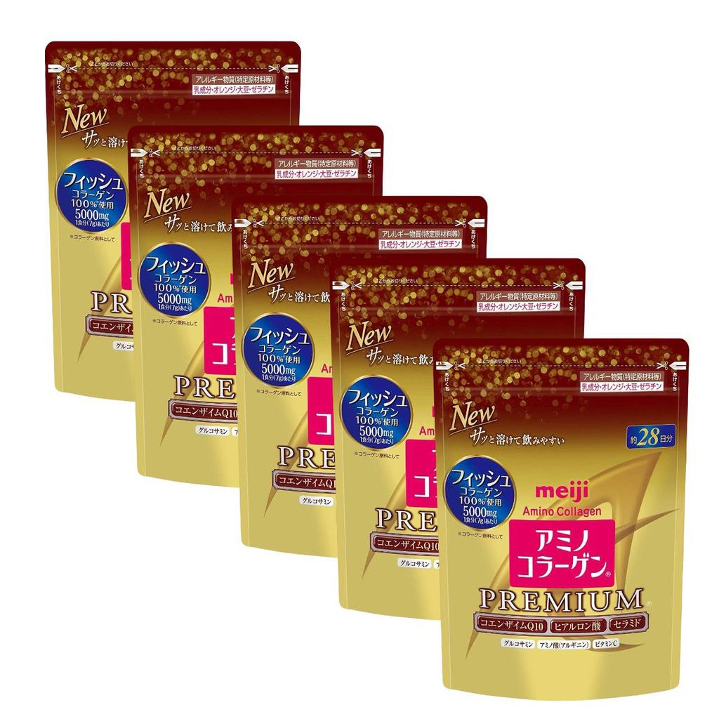 MEIJI Premium Amino Collagen Premium Collagen, 196 Gr.