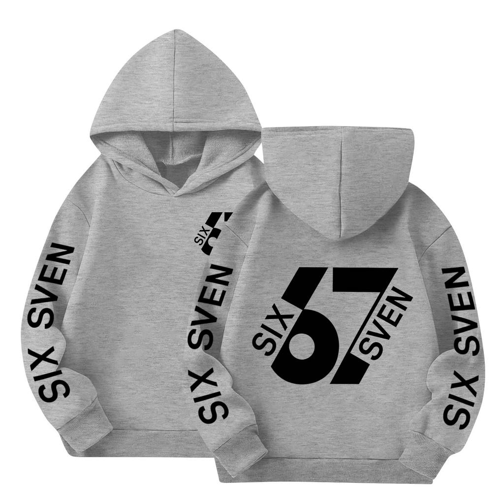 Свитшот с капюшоном с принтом для мальчиков, повседневный спортивный комфортный свитшот с длинными рукавами