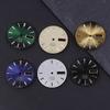 Vintage Watch Dial Diy Parts 3 A Dual Calendar Literal Men'S Watch Accessories For 46941/46943 Movement