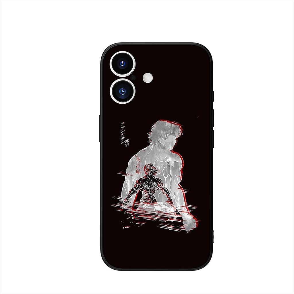 Baki Cartoon Hanma Phone Cover Case for Samsung Galaxy S25 S23 S22 S24 FE Ultra Plus A56 A05 A06 A15 A16 A57 S7 Edge Casing