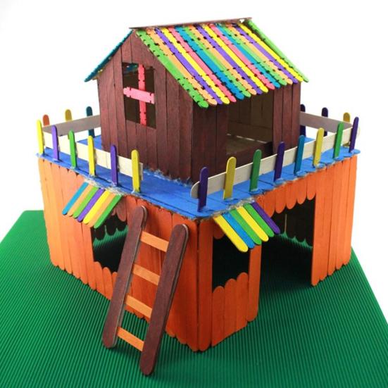 100 шт. палочек для мороженого палочки для мороженого с круглым краем деревянные палочки для лакомств