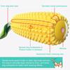 Yellow Dog Chew Toys Rubber Dental Chew Pet Toys New Corn Squeaky Dog Toys