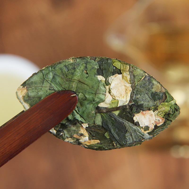 Jasmine White Tea Cake Leaf Tea Jasmine White Tea Peony Flower Fragrance 17.6oz