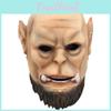 Жуткая полимерная маска для лица, вдохновленная миром Warcraft Hellhowl Bloodhowl для Хэллоуина