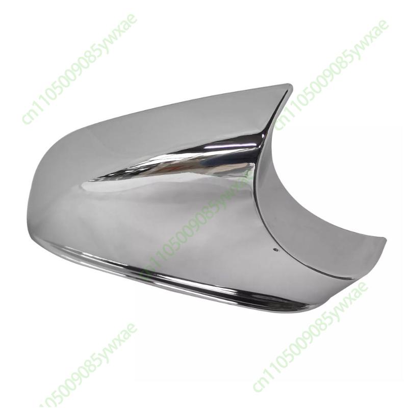 For Tesla Model S 2014- Chrome Side Door Mirror Cover Wing Rear View Mirror Shell Lower Holder 21483005 21483006 Replacement