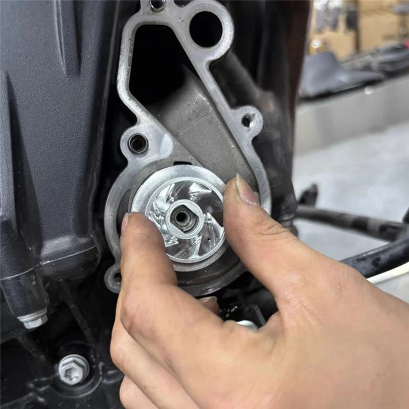 Motorcycle Water Pump Turbine Split For CFMOTO 800MT 800NK Aluminum Alloy Impeller