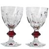 Пара бокалов Baccarat HARCOURT 1841 Louis Philippe Red Button 2810590 2810590 [Предмет]