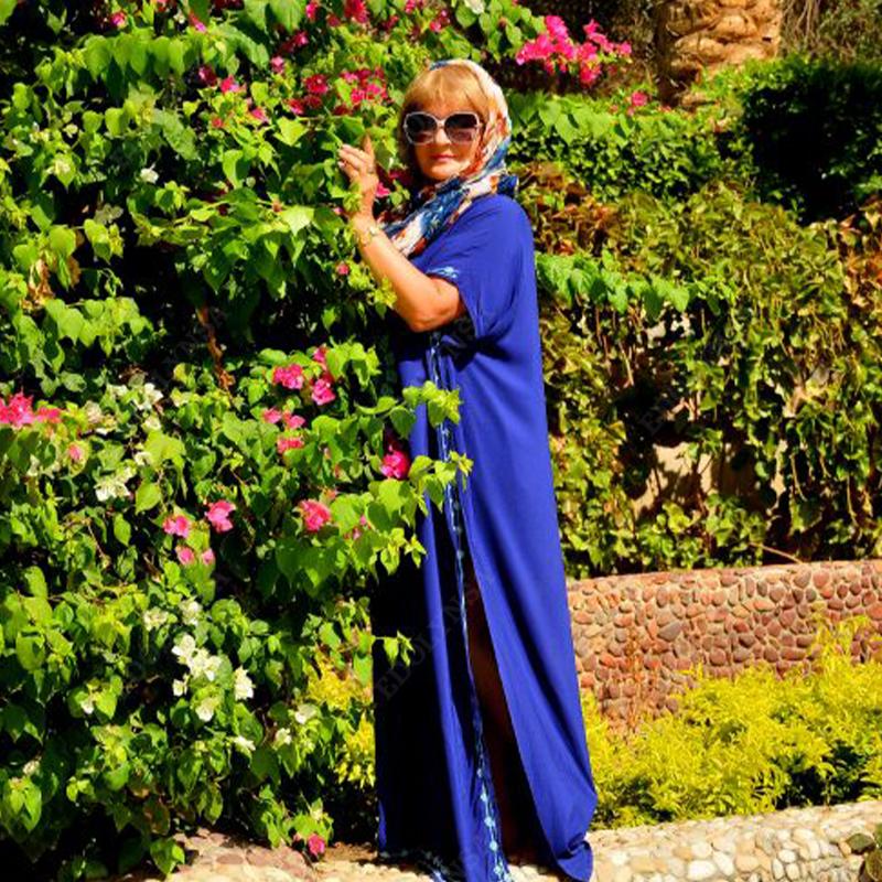 Женская пляжная туника свободного кроя