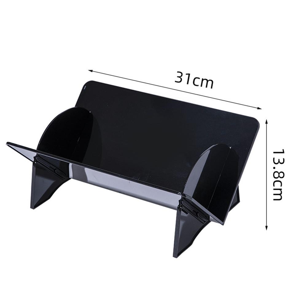 Tilted Desktop File Organizer Book Stand Document Holder Reading Rack Storage Shelf