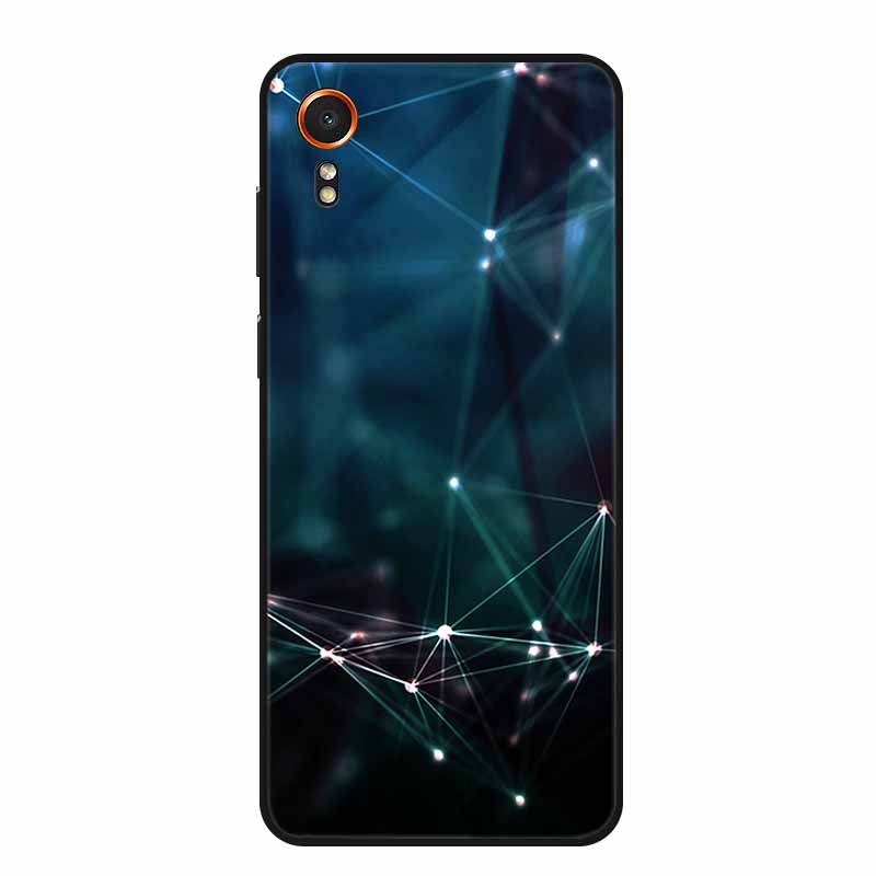 Чехол для телефона Samsung Galaxy Xcover 7 Задняя крышка Ударопрочный Черный Силикон Мягкий Funda Для Samsung Xcover7 Чехол 6.6" Coque