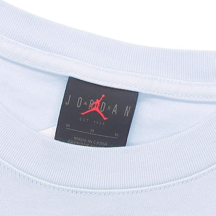 Jordan X SoleFly Capsule Collection, однотонная футболка с круглым вырезом и короткими рукавами, мужские топы, серо-белый DV7512-085