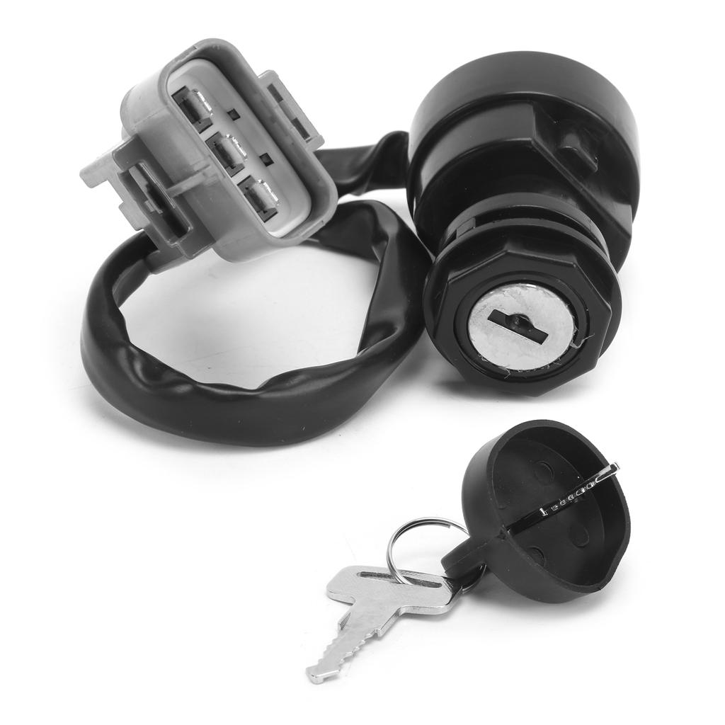 Замок зажигания 3-контактный с 2 ключами Замена для YAMAHA ATV BIG BEAR 400 YFM400 4x4 2009‑2012