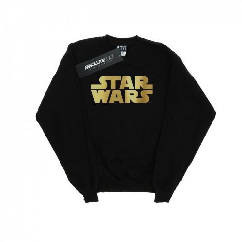 Star Wars Mens Gold Logo Sweatshirt