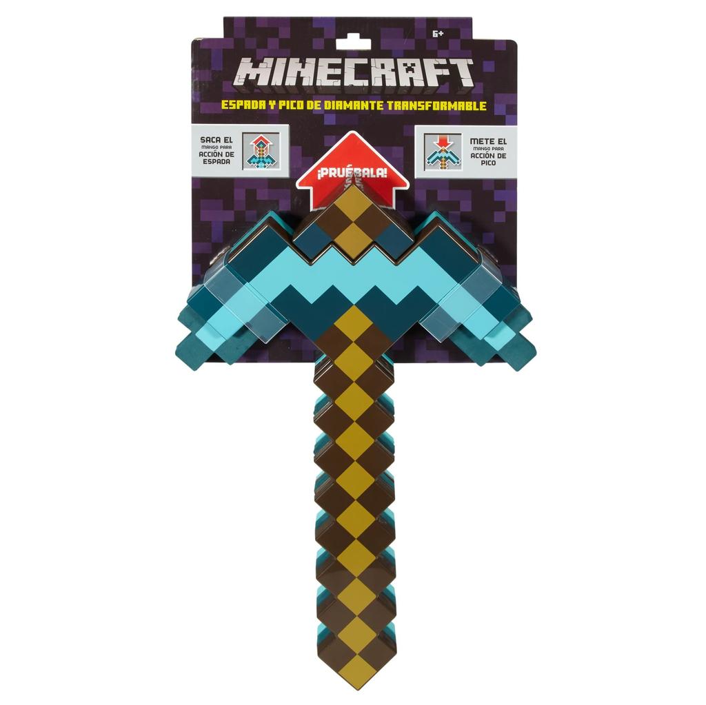 Minecraft Transforming Weapon Diamond Japanese FCW14 Sword/Pickaxe [Genuine Product] [Ages 6+]