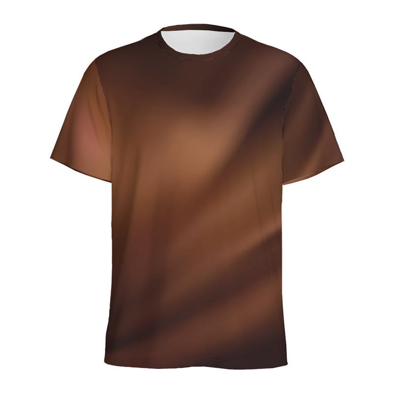 Футболка с рисунком сыра и шоколада для мужчин, детская футболка с 3D-принтом, летние свободные топы с коротким рукавом, уличные футболки с круглым вырезом