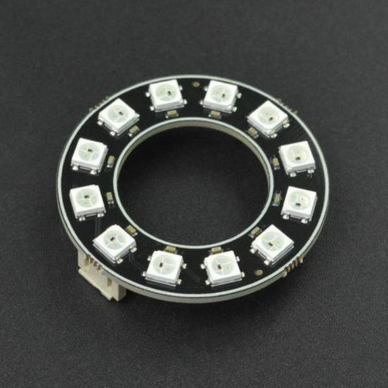 RGB LED Кольцо WS2812-12