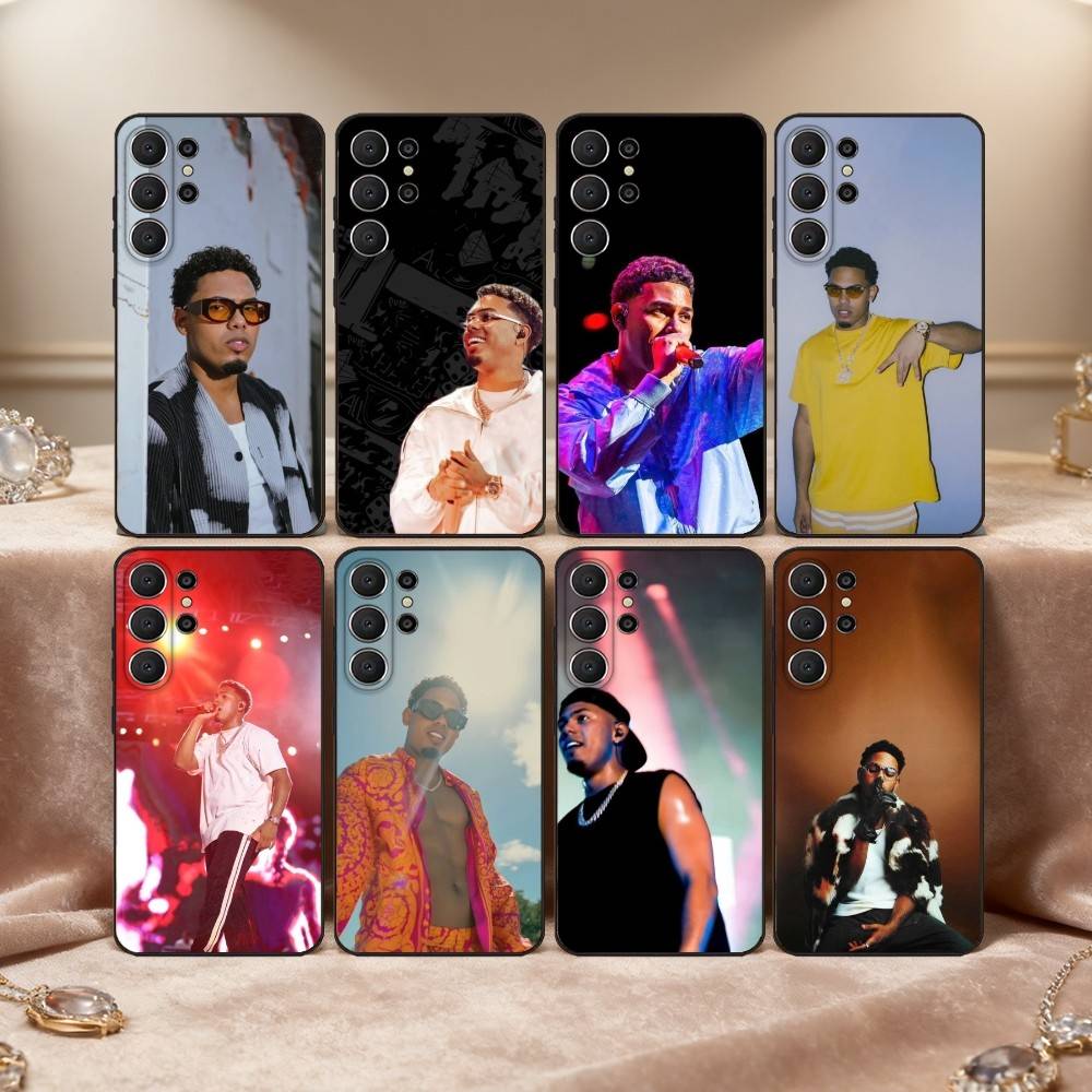 R-Reggaetón M-Myke Towers Lyke Mike Чехол для телефона Samsung S26,S25,24,23,22,30,21,10,9,Ultra,Plus,Lite,FE Мягкий черный чехол