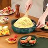 Multifunctional electric frying pan - dark green