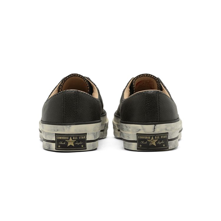 Converse Chuck 70 Low Vintage Pack - черные кроссовки унисекс Egret A02625C