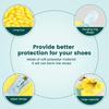 Lazy shoe bag, machine washable, suitable for household washing machine washing, prevents deformation, lightweight and foldable.
