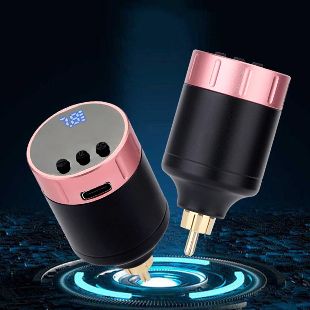 RCA беспроводной аккумулятор для татуировки блок питания для тату-машинок портативный источник татуировки 1350 мАч беспроводной аккумулятор для татуировки